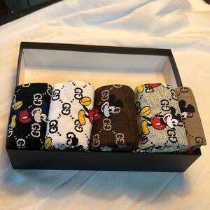Men's Mickey Mouse Socks - Multicolor Set